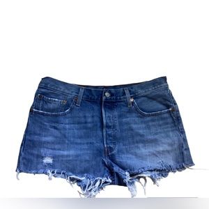 LEVI’S 501 DENIM CUTOFF SHORTS